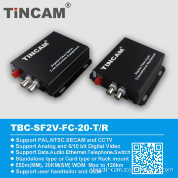2 Channel Video Fiber Optical Transceiver China Manufacturer